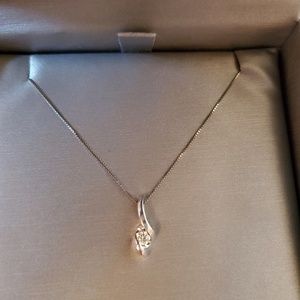 Diamond Necklace 1/8 carat